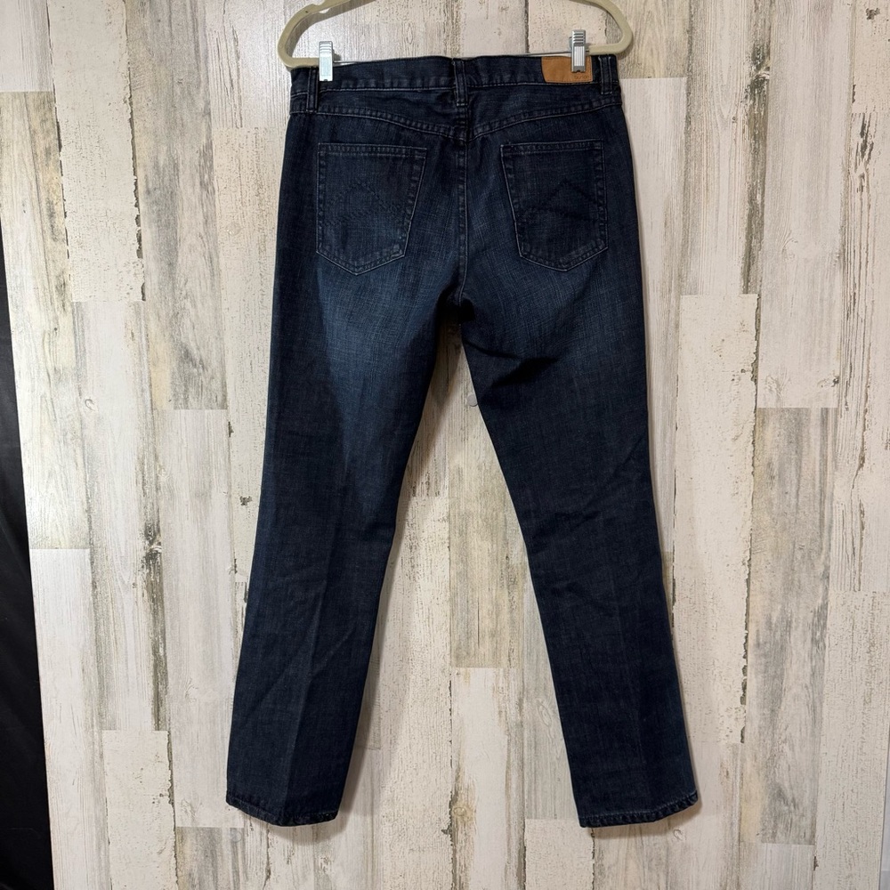 Burton Women's Dark Blue Straight Leg Jeans - Picture 7 of 10